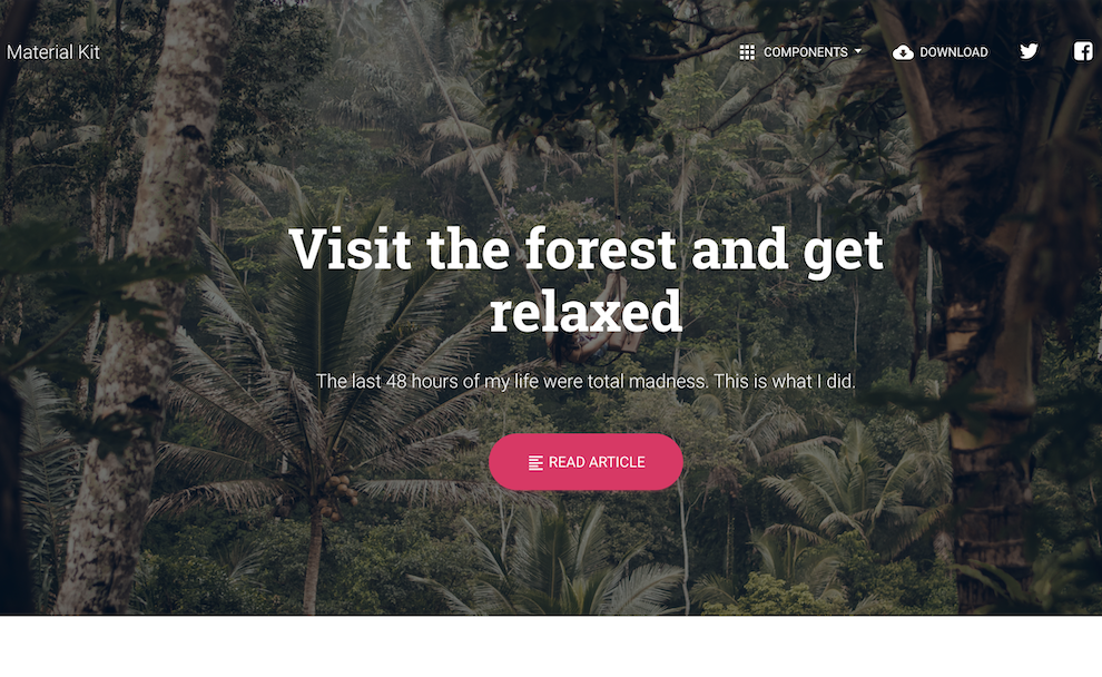 Blog Page Design