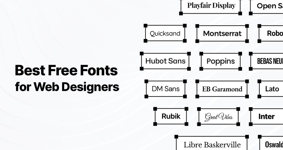 50 Best Free Fonts for Websites – The Ultimate Collection [2023]