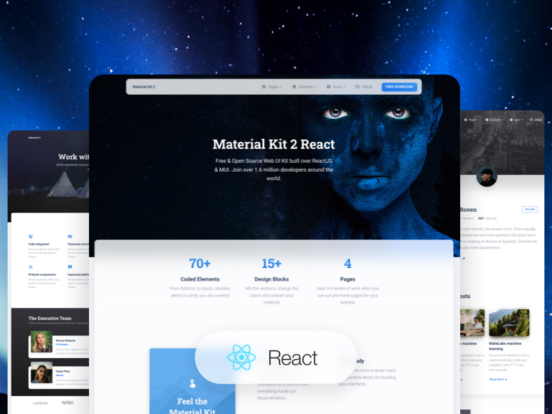 Material Kit 2 React Image