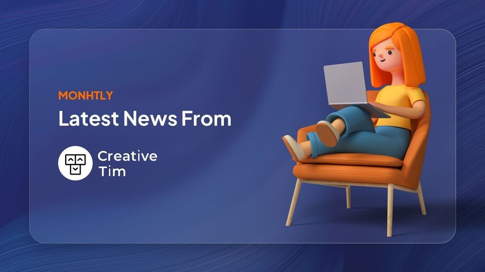 What's new at Creative Tim: April 2023