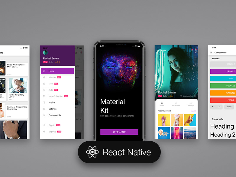 Material Kit React Native Image