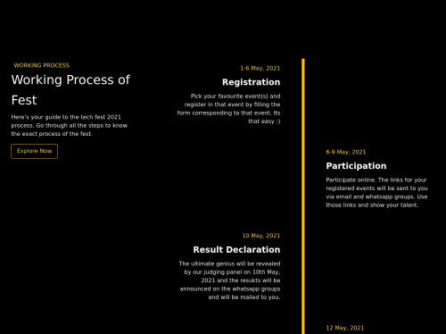 tailwind Events Timeline