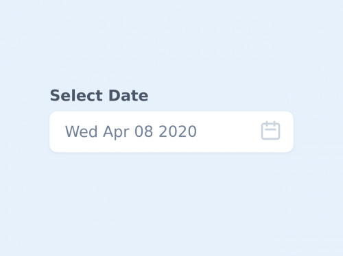tailwind Datepicker with TailwindCSS and AlpineJS