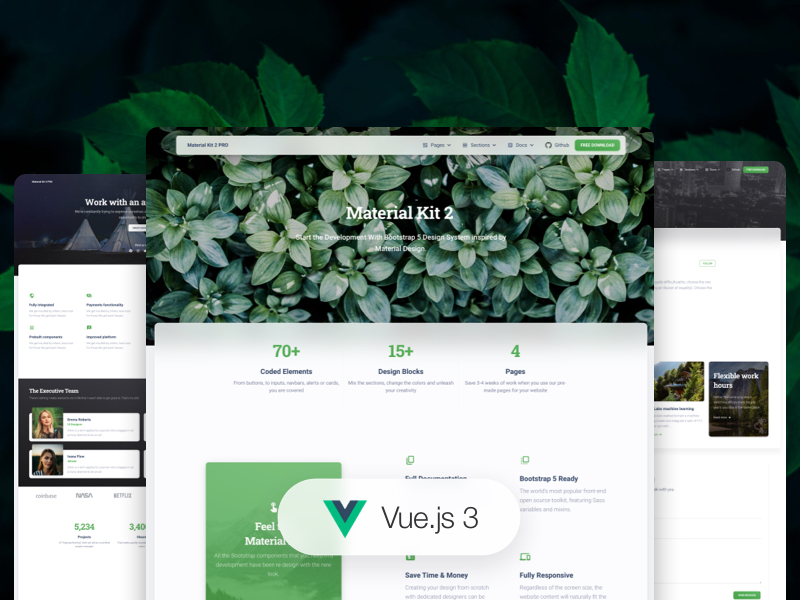 Vue Material Kit 2 Image